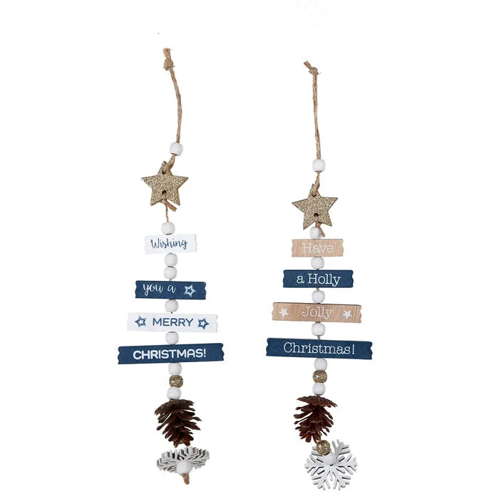 Wooden Christmas Tree Hanger main image 1