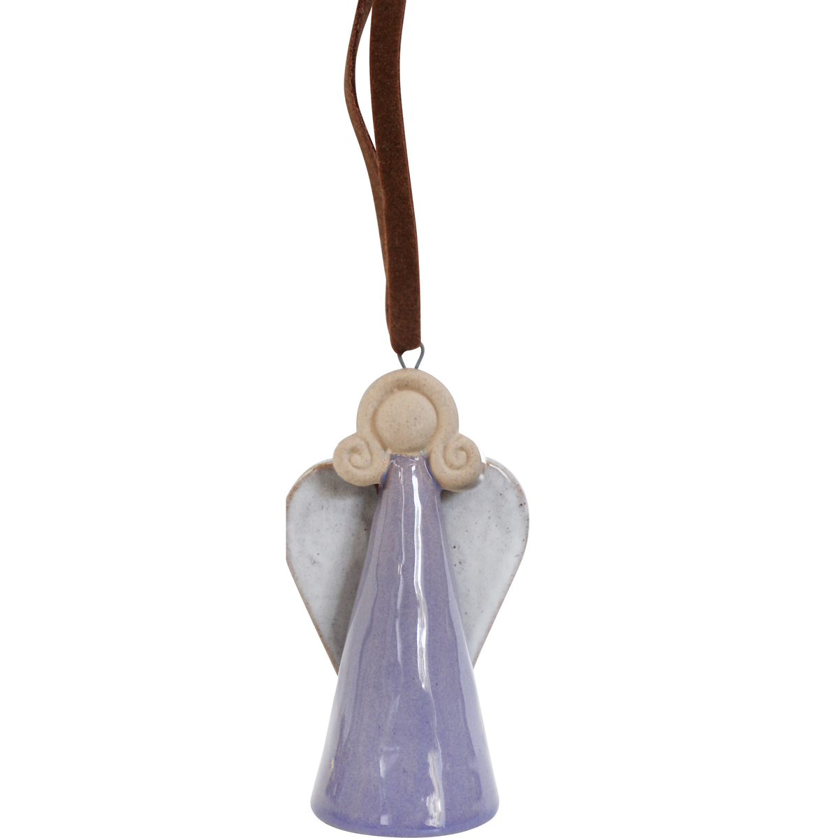 Hanging Lilac Ceramic Angel | Home Décor online at maisie & clare
