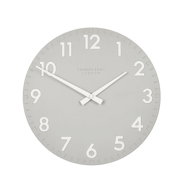Thomas Kent Camden Wall Clock - Light Grey - 30cm