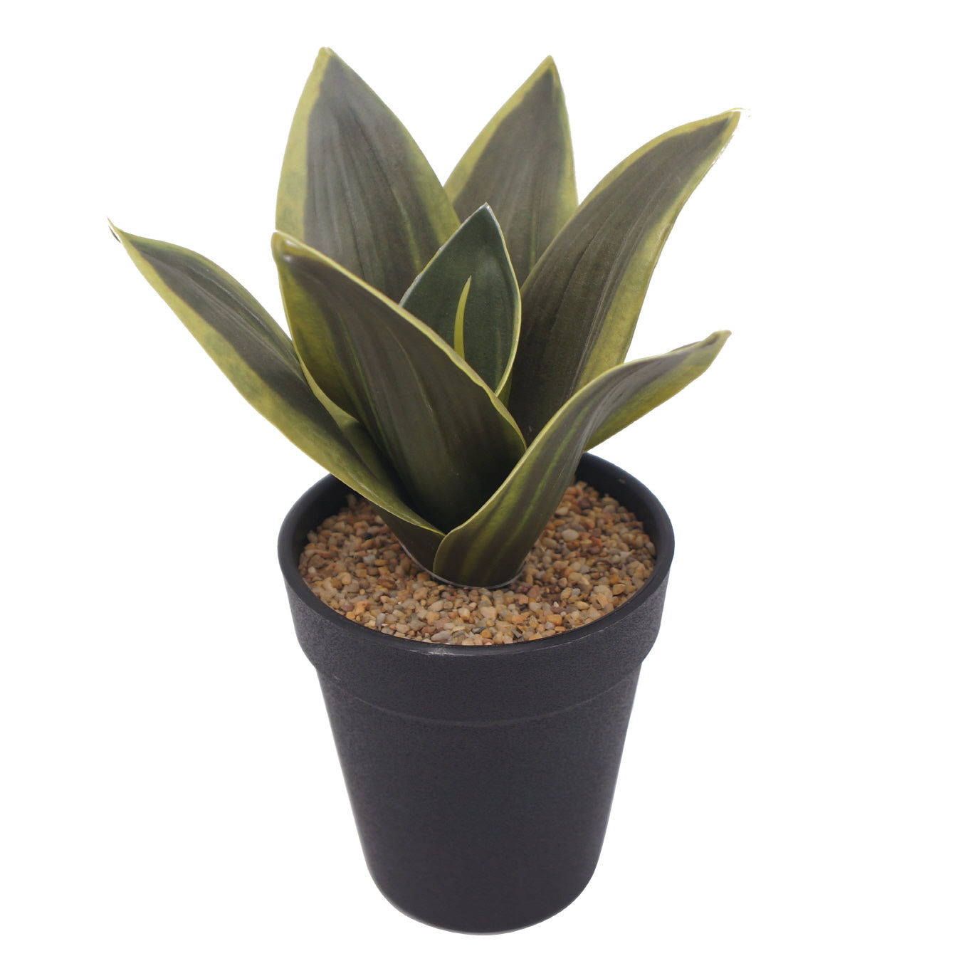 Faux Potted Snake Plant