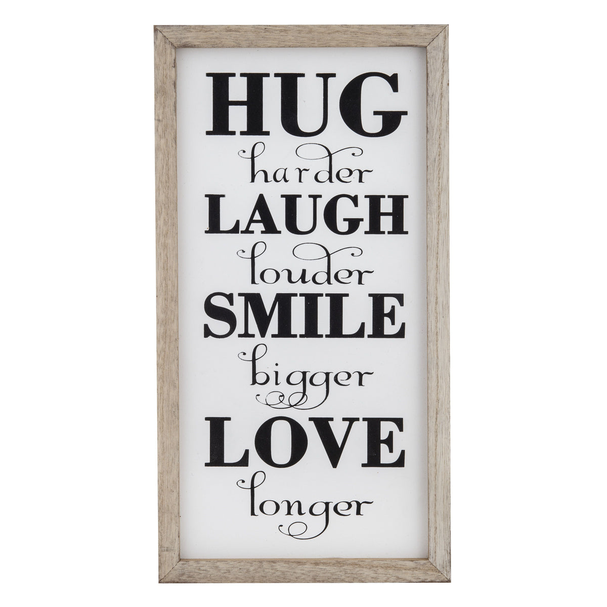 Hugs & Love - Wooden Sign | Wall Art | maisie & clare