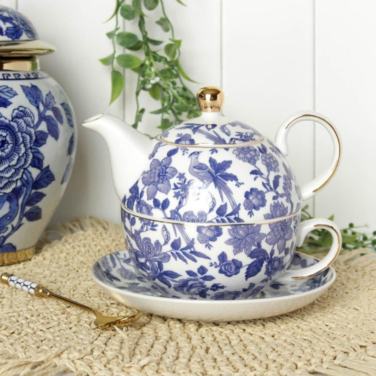Botanical Teapot for One Set