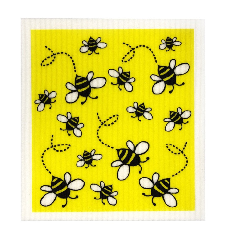 Biodegradable Swedish Dish Cloth - Bees