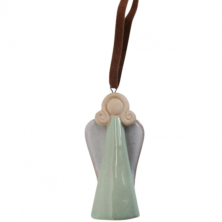 Ceramic Hanging Sage Angel - Small