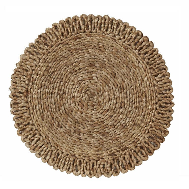 Carrie Round Jute Placemat