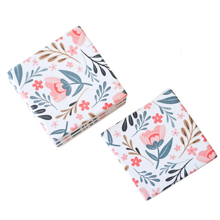 Coasters - Spring Florals - Set of 4
