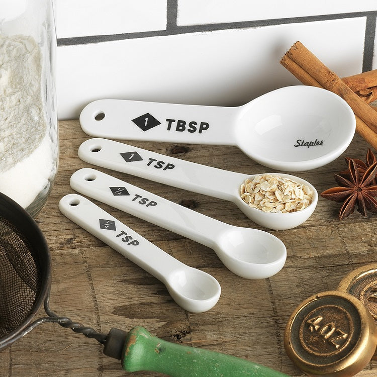 Staples Foundry Measuring Spoons Set of 4