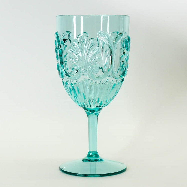 Flemington Acrylic Wine Glass - Sea Foam