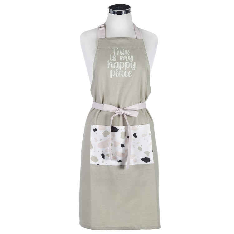 cotton Apron - This Is My Happy Place