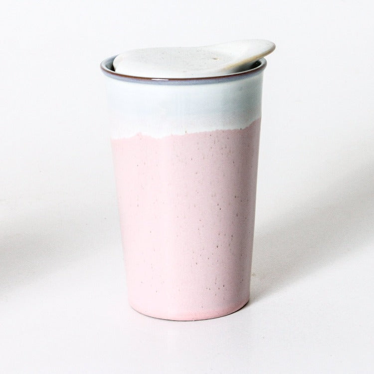 It's a Keeper Ceramic Cup - Strawberry Milk - Tall