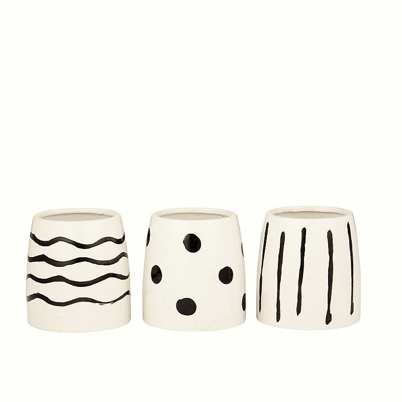 Mahala Vase/Pot - 3 Assorted Designs