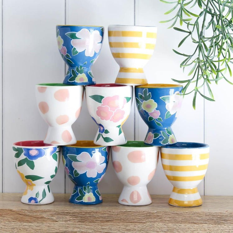 Pattern Clash Egg Cups - Sold Separately