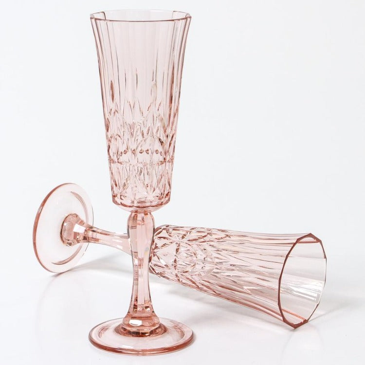 Pavilion Acrylic Champagne Flute - Pink
