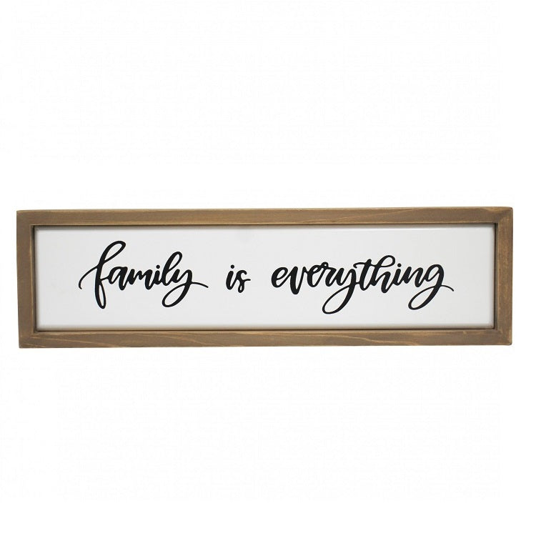 Family is Everything - Wooden Sign